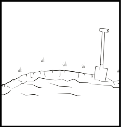 Borderrand kunststof voorbereiding